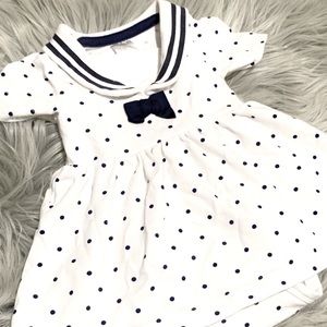 H&M sailor onesie dress